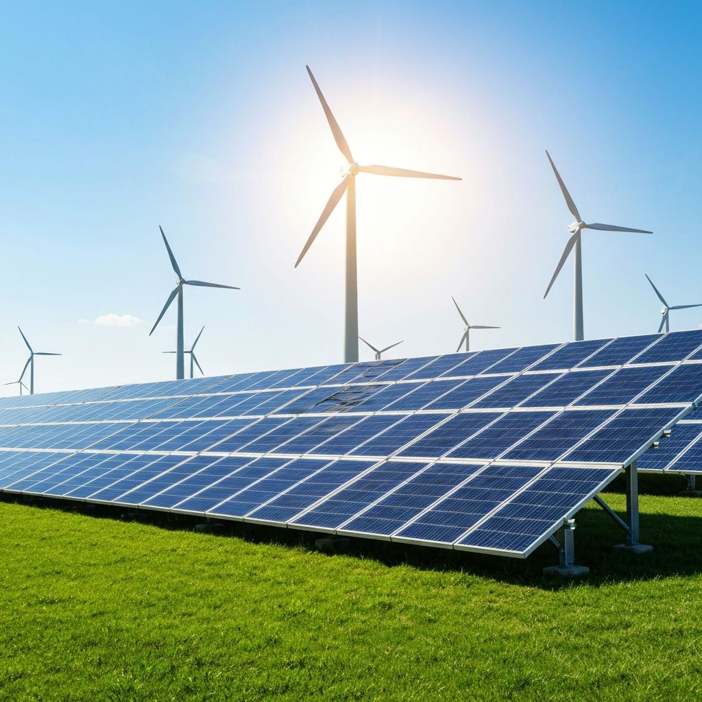 Energia limpa e sustentável